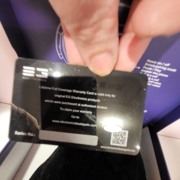 E3 electronics headphones maximum sound quality comes w/ a warranty lifetime nib - Picture 12 of 16